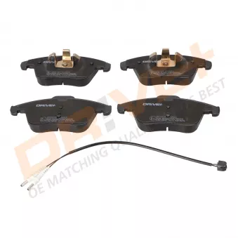 Jeu de 4 plaquettes de frein avant Dr!ve+ DP1010.10.0923