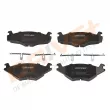 Jeu de 4 plaquettes de frein avant Dr!ve+ DP1010.10.0938 - Visuel 1