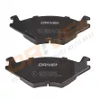Jeu de 4 plaquettes de frein avant Dr!ve+ DP1010.10.0938 - Visuel 2