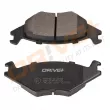 Jeu de 4 plaquettes de frein avant Dr!ve+ DP1010.10.0938 - Visuel 3