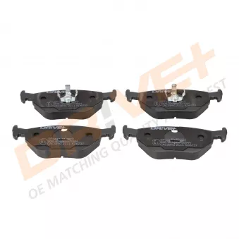 Jeu de 4 plaquettes de frein arrière Dr!ve+ DP1010.10.0950
