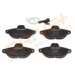 Jeu de 4 plaquettes de frein avant Dr!ve+ DP1010.10.0974 - Visuel 1