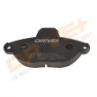 Jeu de 4 plaquettes de frein avant Dr!ve+ DP1010.10.0974 - Visuel 2