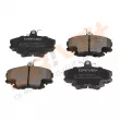 Jeu de 4 plaquettes de frein avant Dr!ve+ DP1010.10.0979 - Visuel 3