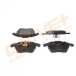Jeu de 4 plaquettes de frein avant Dr!ve+ DP1010.10.1060 - Visuel 3