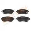 Jeu de 4 plaquettes de frein avant Dr!ve+ DP1010.10.1070 - Visuel 1