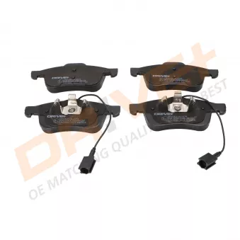 Jeu de 4 plaquettes de frein avant Dr!ve+ DP1010.10.1074