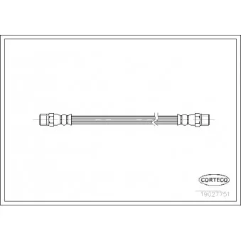 Flexible de frein CORTECO 19027751