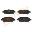 Jeu de 4 plaquettes de frein avant Dr!ve+ DP1010.10.1162 - Visuel 1