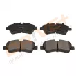 Jeu de 4 plaquettes de frein avant Dr!ve+ DP1010.10.1162 - Visuel 2
