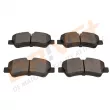 Jeu de 4 plaquettes de frein avant Dr!ve+ DP1010.10.1162 - Visuel 3