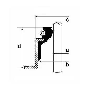 Bague d'étanchéité, tige de soupape CORTECO
