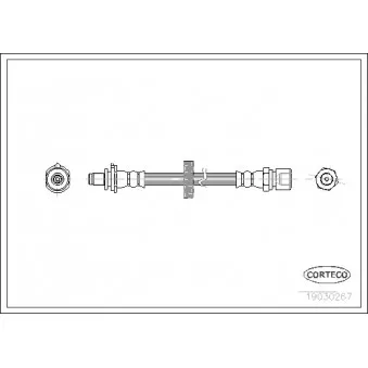 Flexible de frein CORTECO 19030267