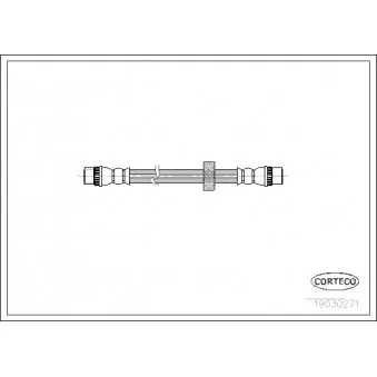 Flexible de frein CORTECO 19030271
