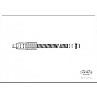 Flexible de frein CORTECO 19030274