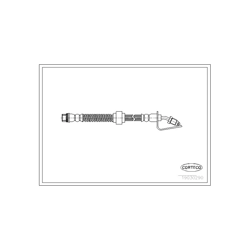 Flexible de frein CORTECO 19030290