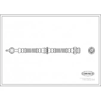 Flexible de frein CORTECO 19030294