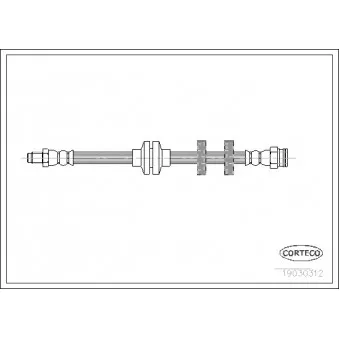 Flexible de frein CORTECO 19030312