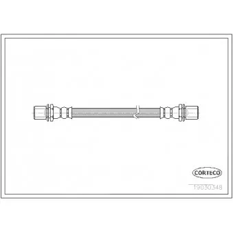Flexible de frein CORTECO 19030348