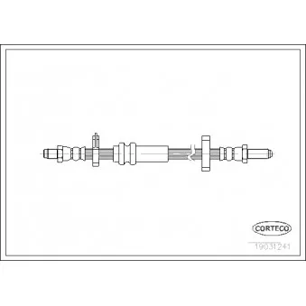 Flexible de frein CORTECO 19031241