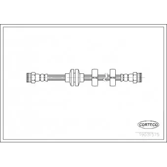 Flexible de frein CORTECO 19031575