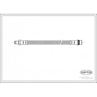 Flexible de frein CORTECO 19032099