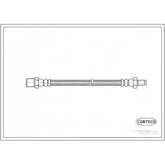 Flexible de frein CORTECO 19032133
