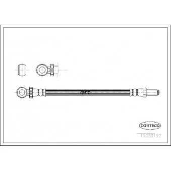 Flexible de frein CORTECO 19032192