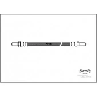 Flexible de frein CORTECO 19032193