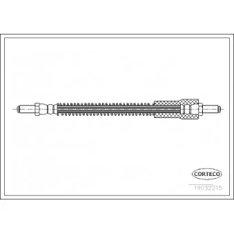 Flexible de frein CORTECO 19032215