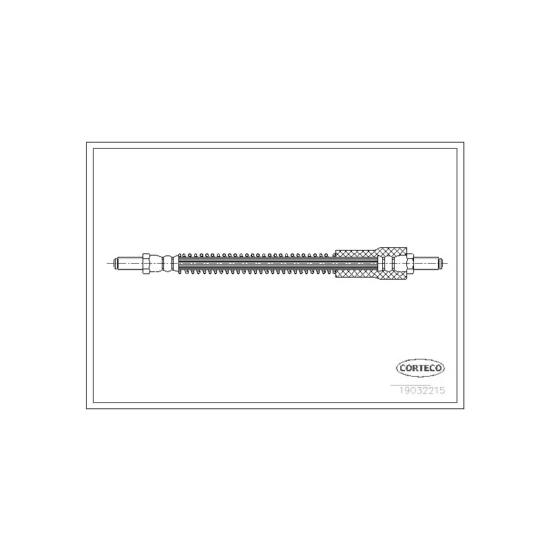 Flexible de frein CORTECO 19032215