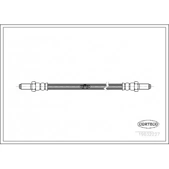 Flexible de frein CORTECO 19032227
