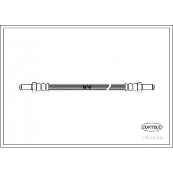 Flexible de frein CORTECO 19032255