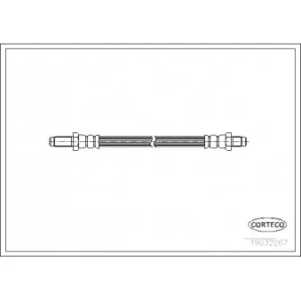 Flexible de frein CORTECO 19032267
