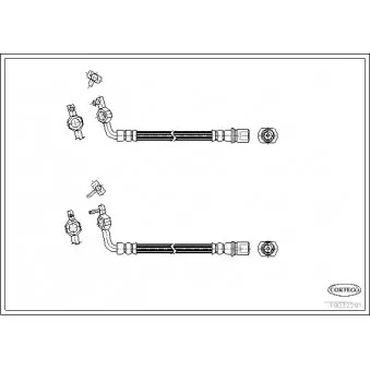 Flexible de frein CORTECO 19032291