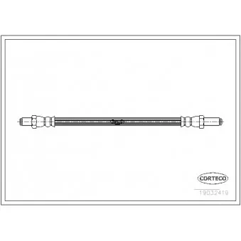Flexible de frein CORTECO 19032419