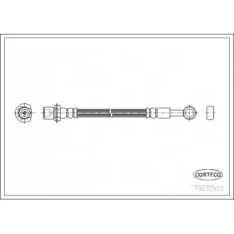 Flexible de frein CORTECO 19032452