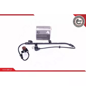 Capteur, vitesse de roue arrière gauche ESEN SKV 06SKV204
