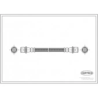 Flexible de frein CORTECO 19032502