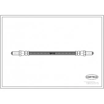 Flexible de frein CORTECO 19032515