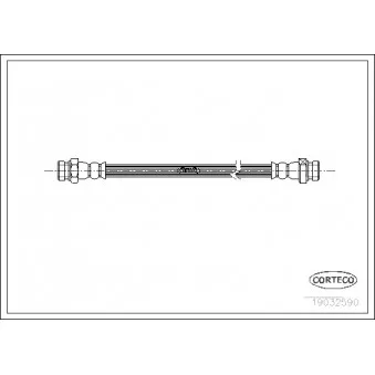 Flexible de frein CORTECO 19032590