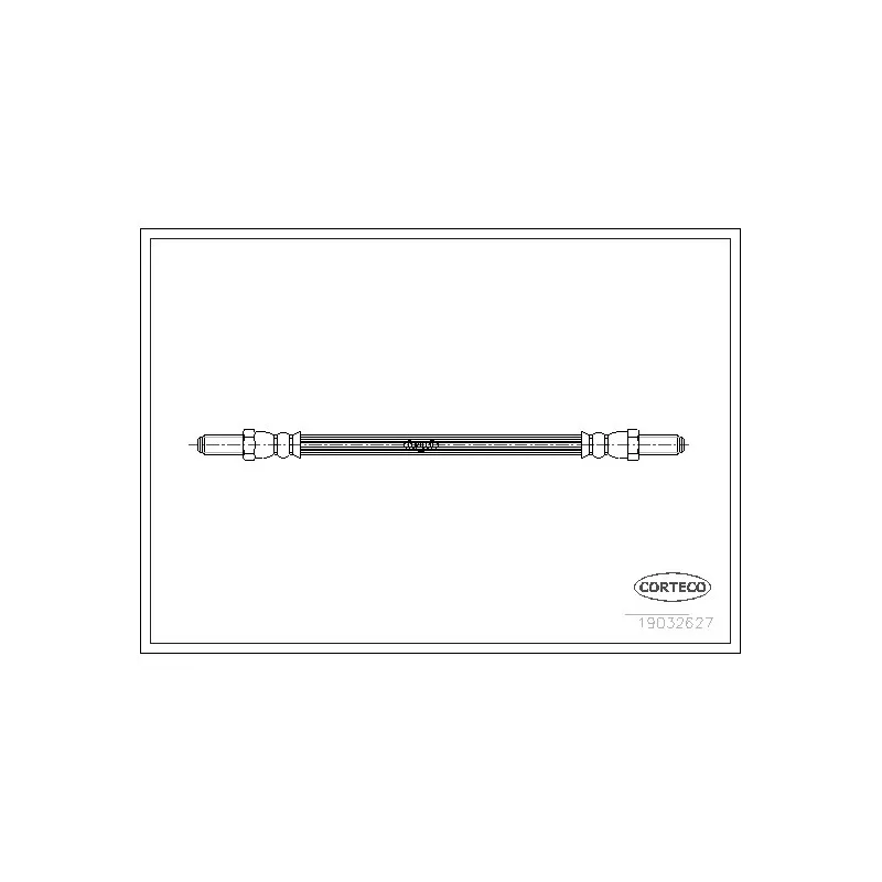Flexible de frein CORTECO 19032627