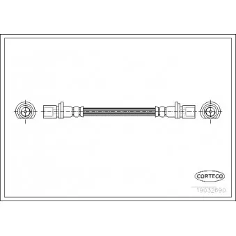 Flexible de frein CORTECO 19032690