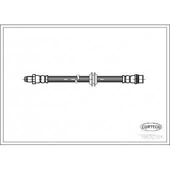 Flexible de frein CORTECO 19032704