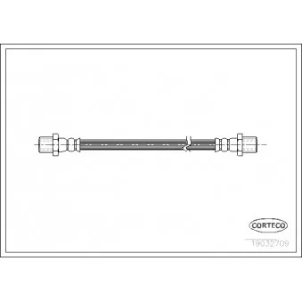Flexible de frein CORTECO 19032709
