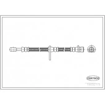 Flexible de frein CORTECO
