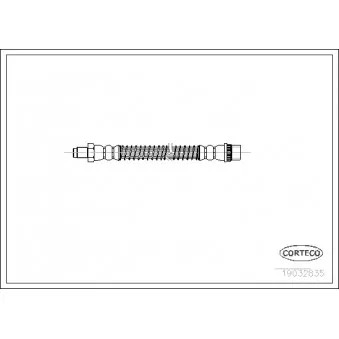 Flexible de frein CORTECO 19032835