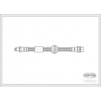 Flexible de frein CORTECO 19032839
