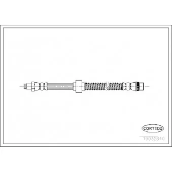 Flexible de frein CORTECO 19032840