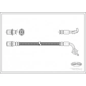 Flexible de frein CORTECO 19032952